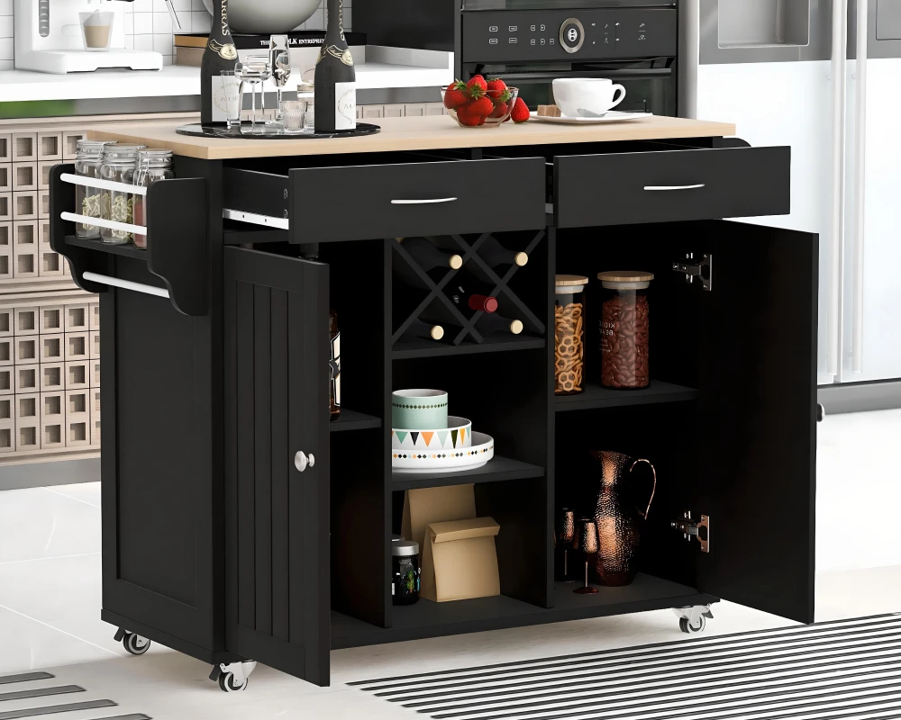 kitchen island rolling cart