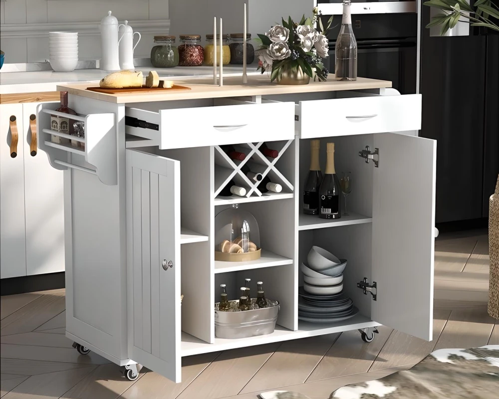 modern movable kitchen island